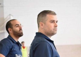 Julio Núñez y Sergio Pacheco, que continuarán dirigiendo al Publijaime Villa Xarahíz la próxima temporada.