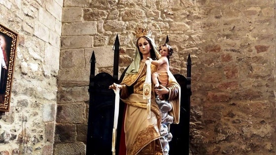 Las Cármenes jaraiceñas festejan hoy a su patrona