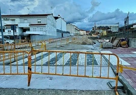 Obras en Cerro de las Colmenas y acceso al polígono industrial.