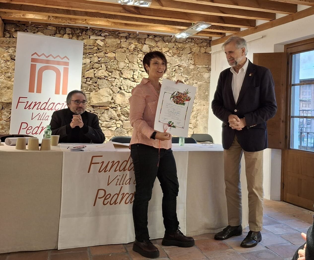 Chelo Sierra, segundo premio en el certamen Fundación Villa de Pedraza