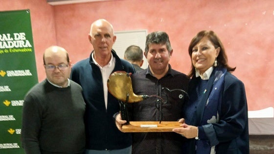 Entrega de los premios a los mejores pitarreros en la gala El Estrujón