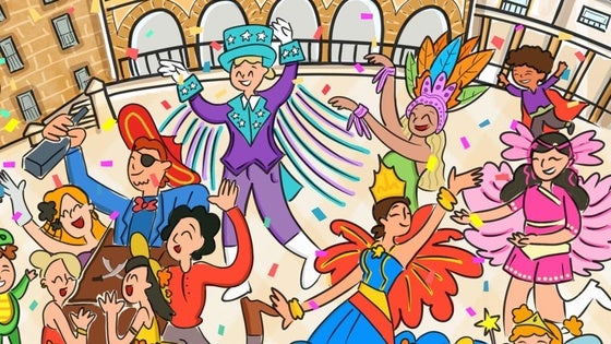 Silvia Varela, ganadora del concurso de carteles de Carnaval