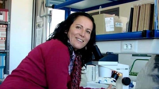 Gloria Lorenzo Granado, en la exposición 'Mujeres que inspiran'