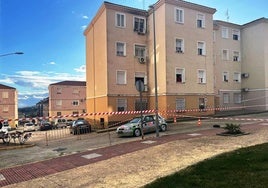 Uno de los coches participantes rodando por la calle Menéndez Pidal.