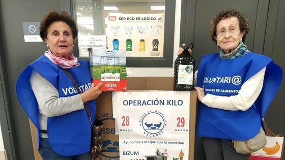 Recogida de productos para el Banco de Alimentos