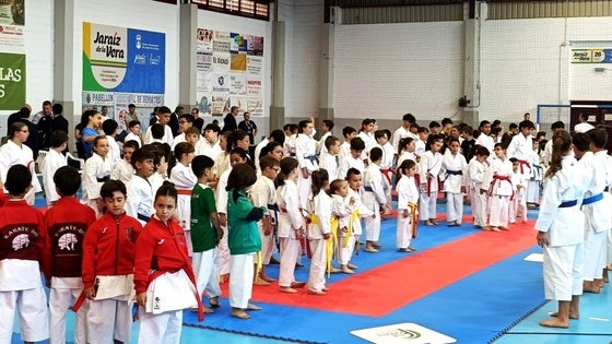 Jaraíz acoge hoy los Campeonatos de Extremadura de Karate
