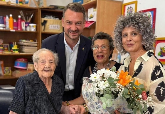 Mariana Fernández, la vecina más mayor de Jaraíz cumple 105 años