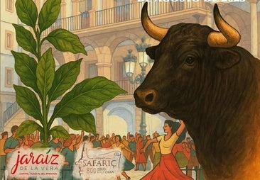 Marina García, ganadora del concurso de carteles de las Fiestas del Tabaco y Pimiento 2025