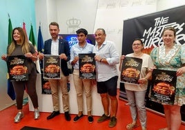 Presentación en el Ayuntamiento del evento 'The Masters Burgers'.