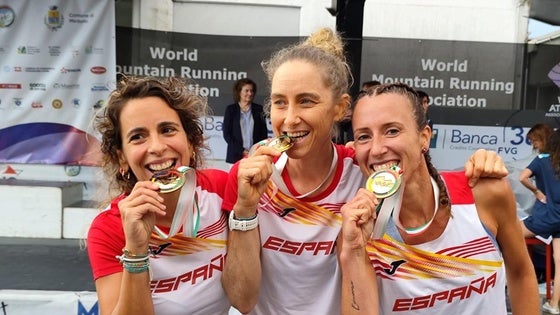 Eva Garrido, oro con España en el Mundial de Carreras de Montaña