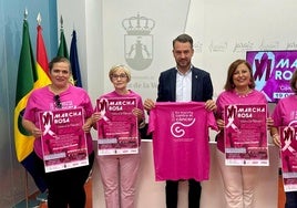 Presentación de la XI edición de la marcha rosa.