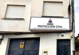 Edificio de la antigua Cámara Agraria, ahora sede de Protección Civil.