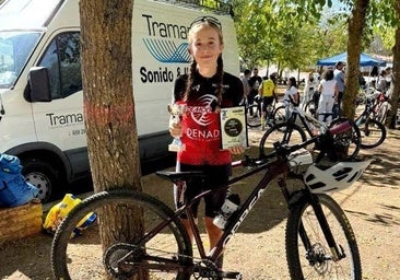 La jaraiceña Ariadna Martín, tercera en la Copa Escuelas BTT-Howden