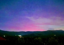 Así se ha visto en Jaraíz de la Vera.