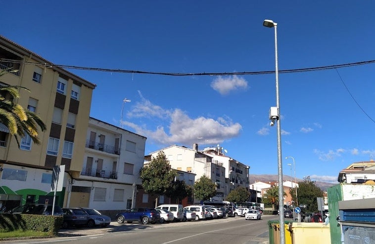 Las travesías jaraiceñas se dotan de cámaras inteligentes de tráfico