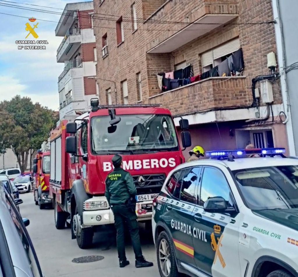 Bloque de la vivienda siniestrada, ubicado en la calle Mérida.
