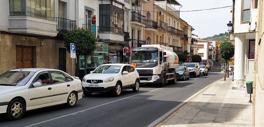 La avenida de la Constitución actualmente.