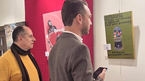 Jesús David Floriano expone en el Museo del Pimentón 'Temazo pop'