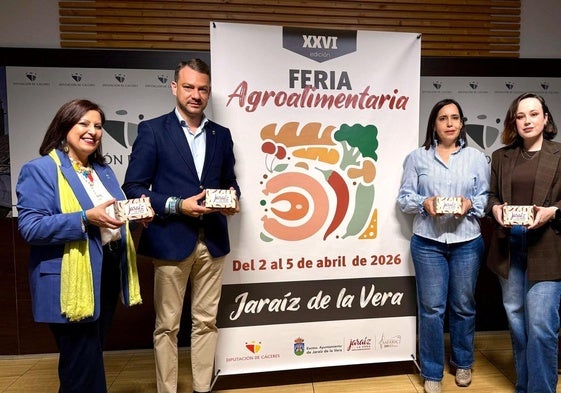 Presentada en Cáceres la XXVI Feria Agroalimentaria de Jaraíz