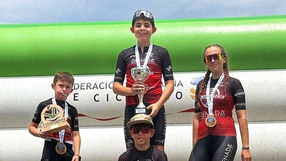 La Escuela de Ciclismo jaraiceña TRY IT, subcampeona de Extremadura