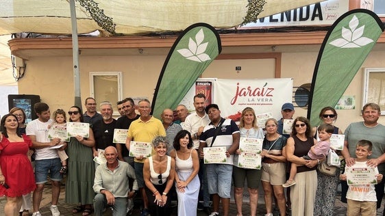 Rubén Pancho, Alberto Jiménez y Beatriz García, ganadores del Concurso del Tabaco y Pimiento