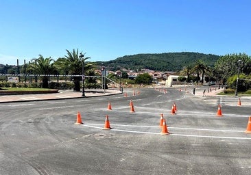 Comienza el pintado de las zonas asfaltadas en las travesías
