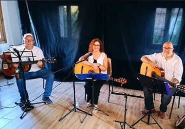 Javier Fuentes, Ángeles Miranda y Chema Serradilla