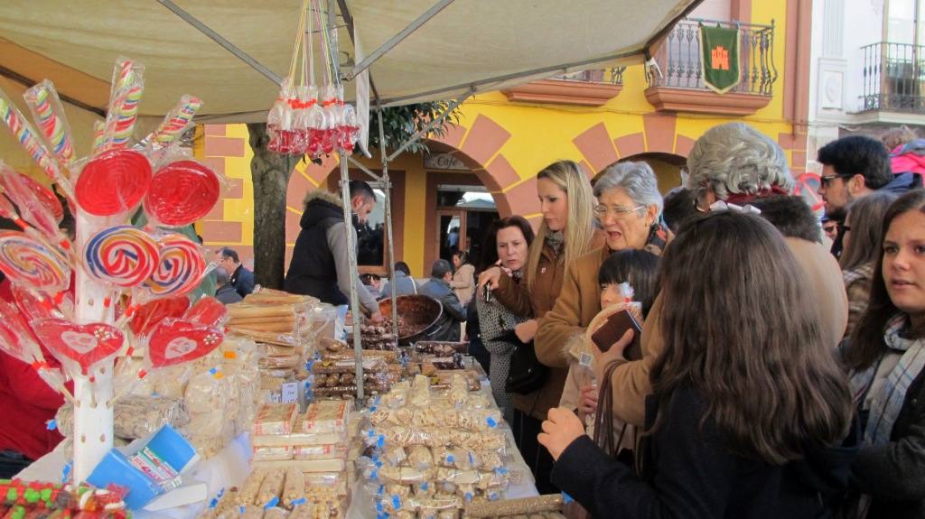 Mercadillo de San Andrés de 2014. 