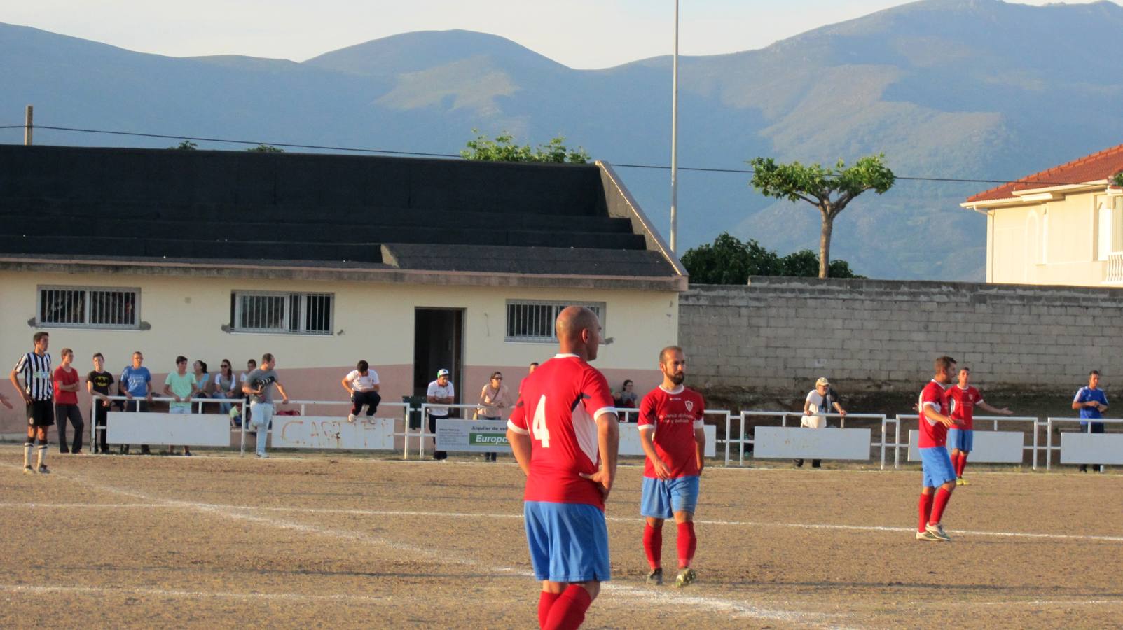 Polideportivo municipal, donde comemnzó la recuperación. 