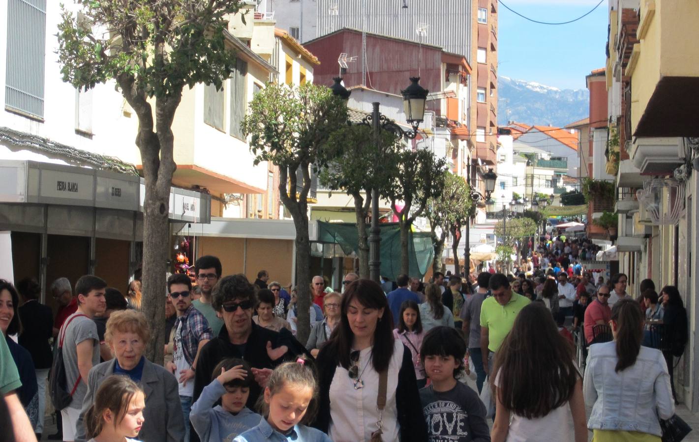 Ambiente de la feria agroalimentaria de 2015. 