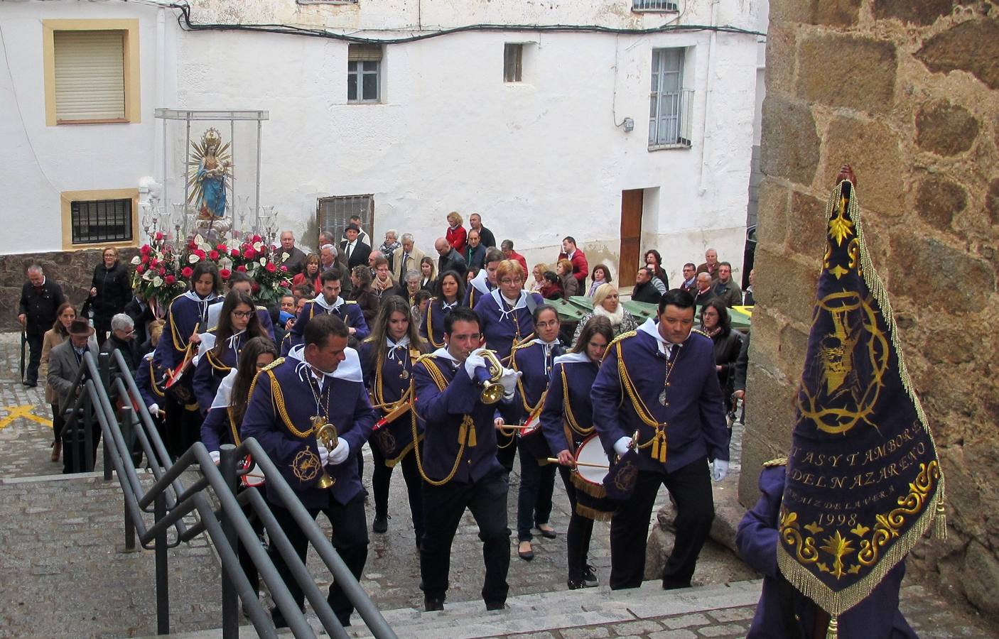 Procesión de ayer domingo por la tarde.