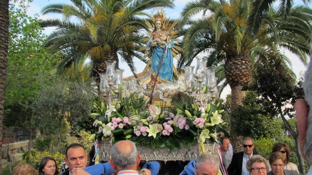 Procesión de la Virgen del Salobrar. 