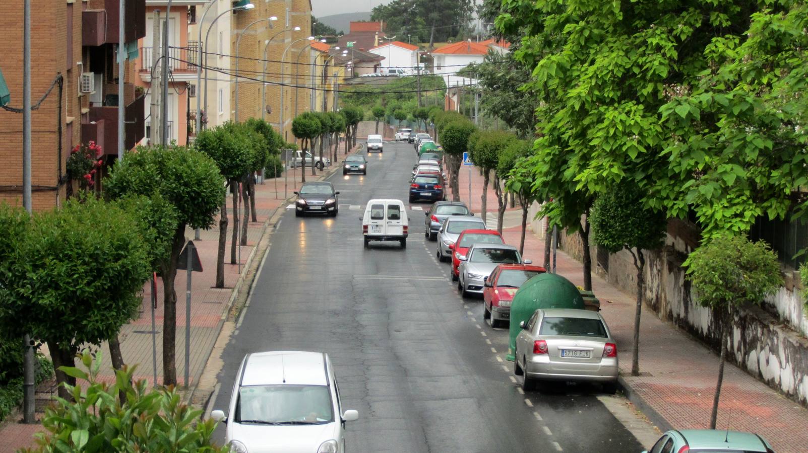 carretera Jaraíz-Pasarón.