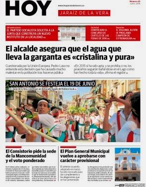 Portada del suplemento. 