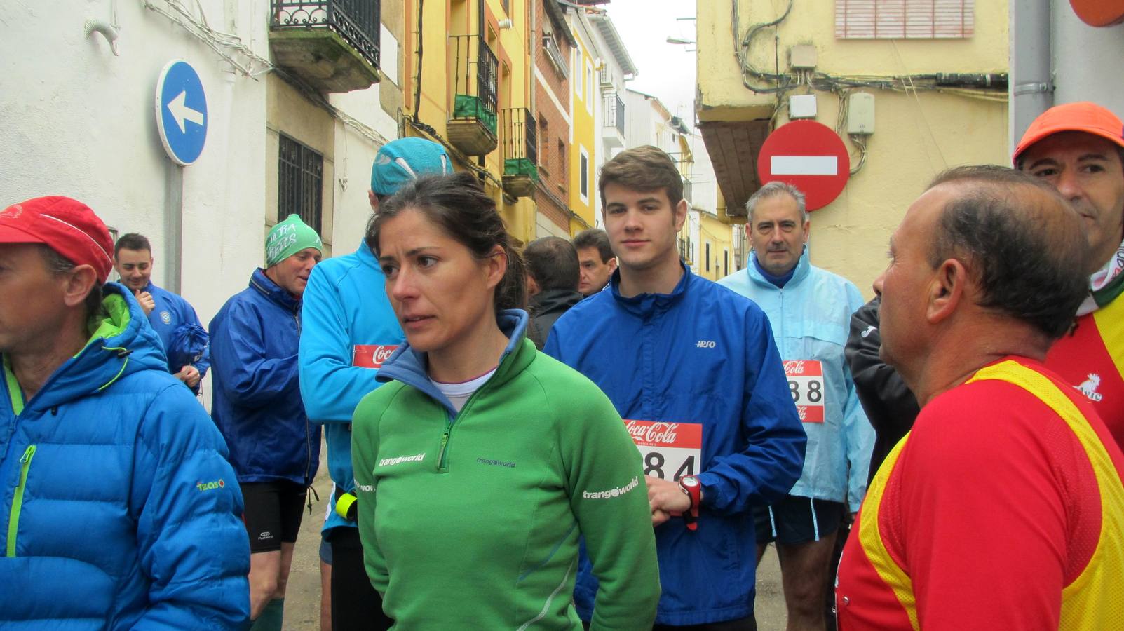 Vanesa, en el cross de Jaraíz.