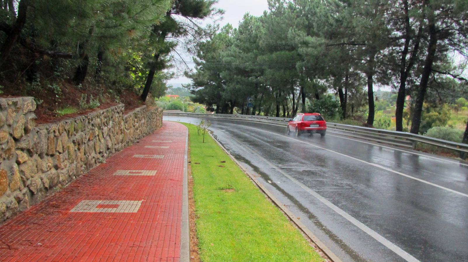 Salida de Jaraíz hacia La Vera Alta.