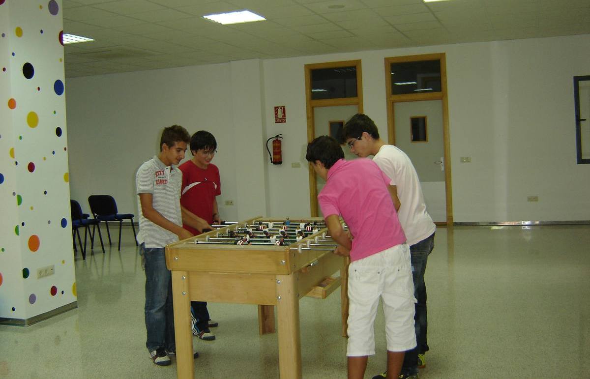 Usuarios del Centro Joven.