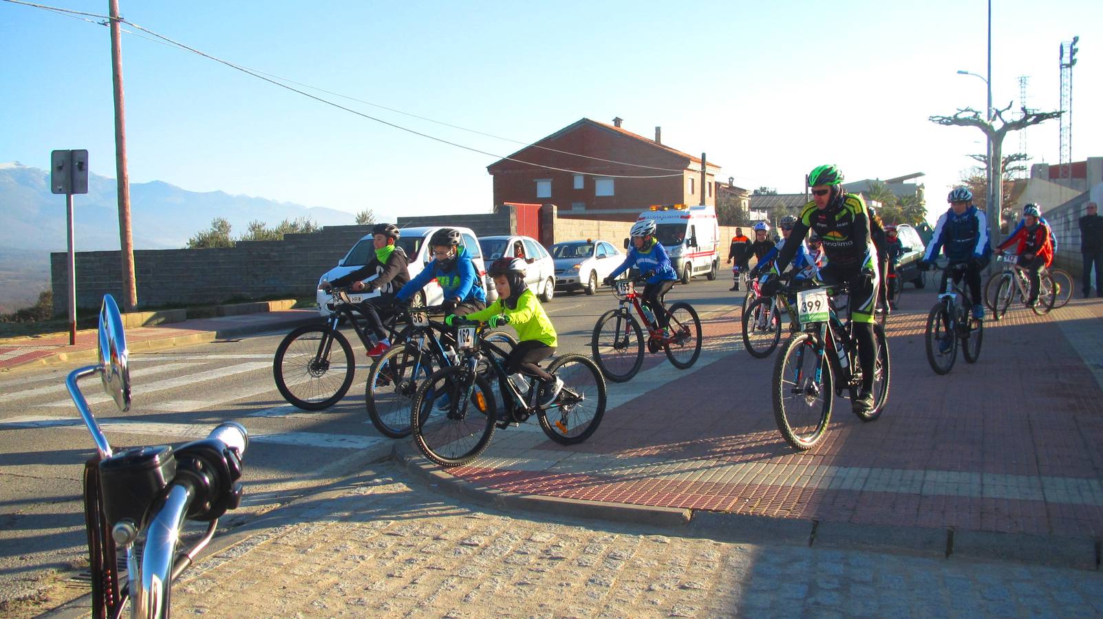 Salida de la ruta.