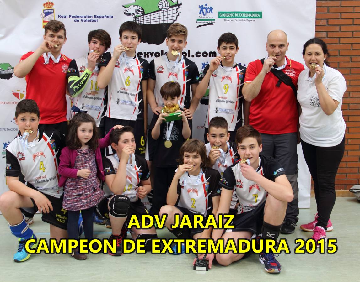 Este sábado, final en Jaraíz del Campeonato de Extremadura de Voleibol