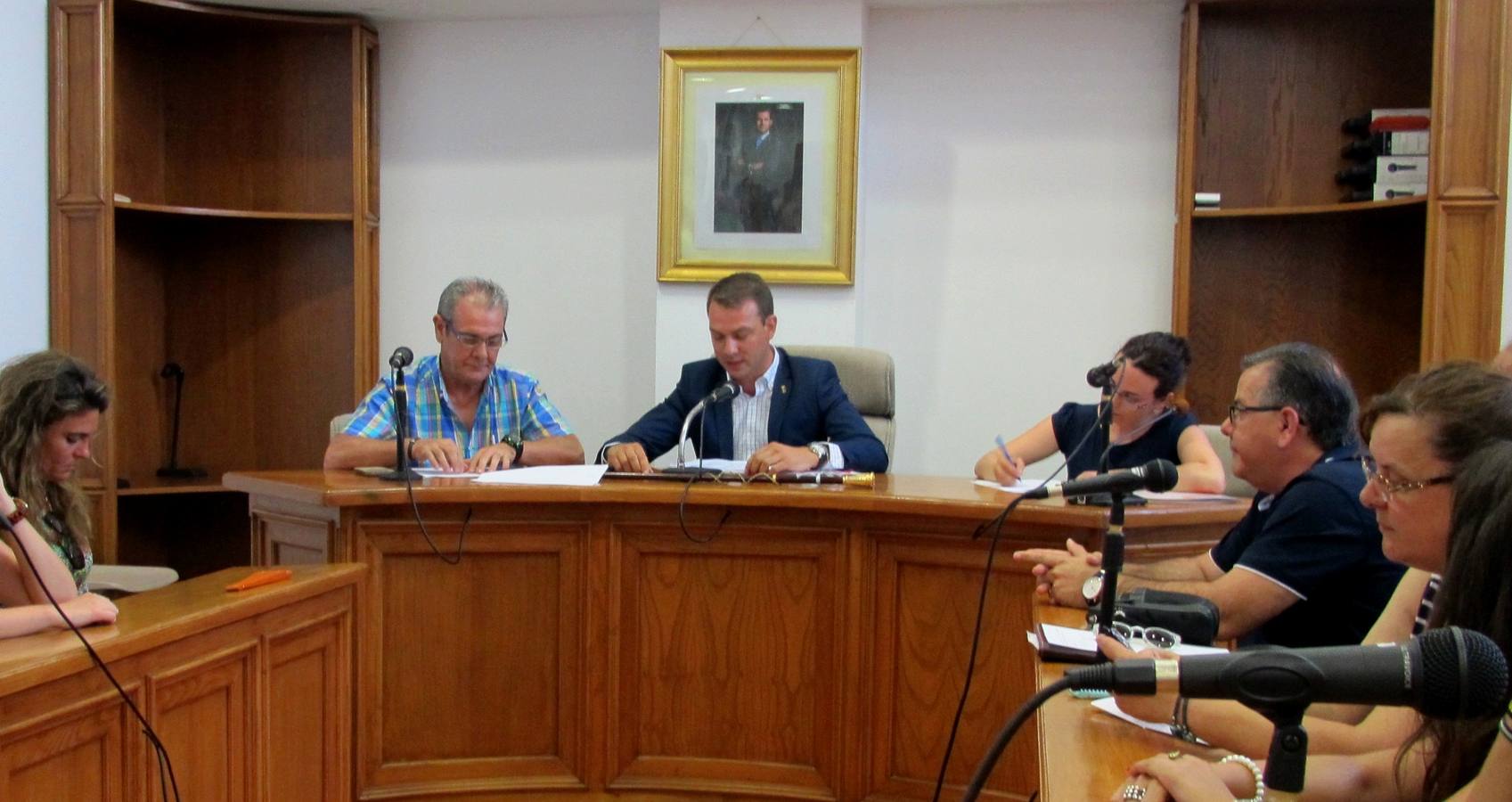 Pleno municipal.