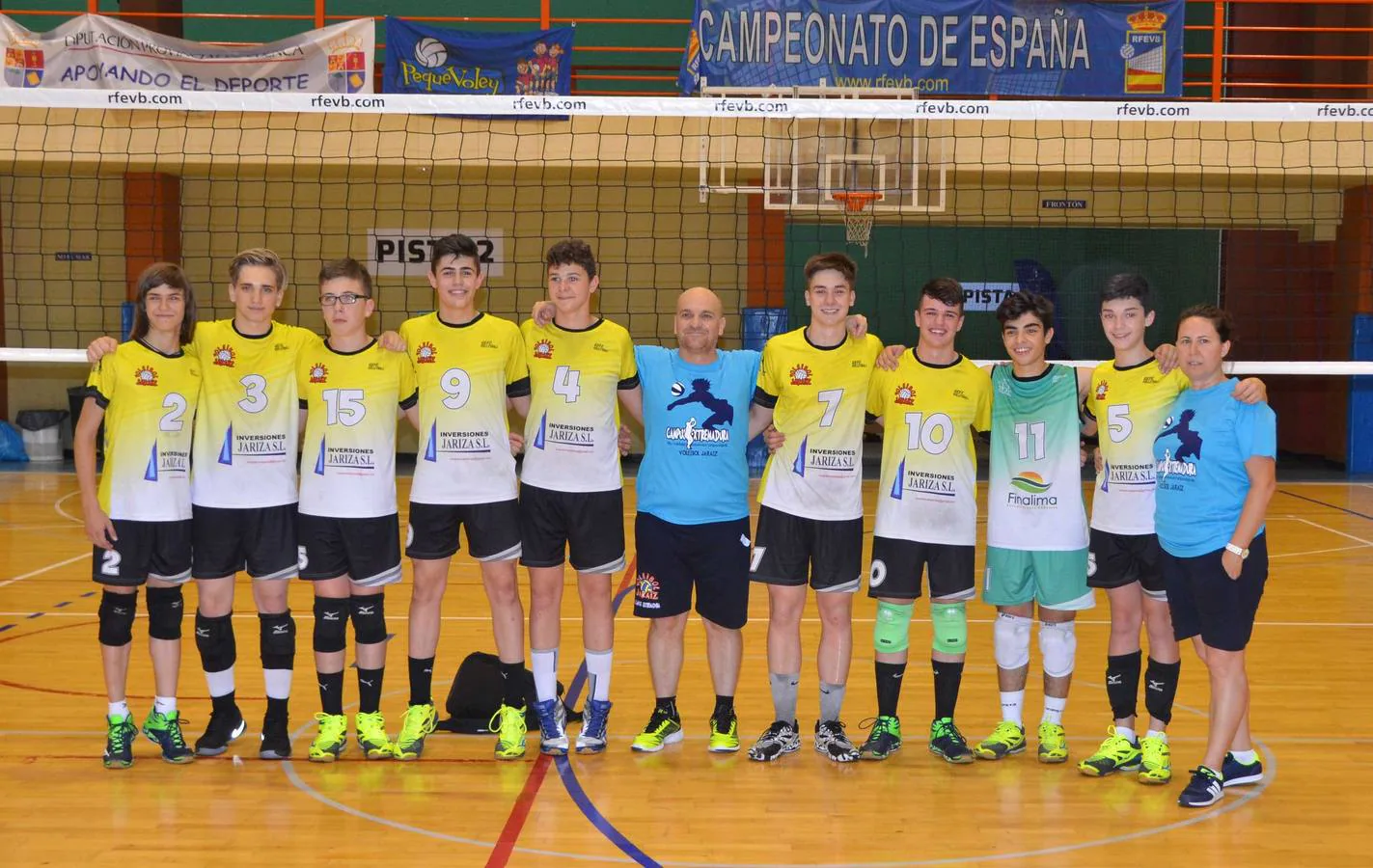 AD Voleibol Jaraíz cadete masculino.