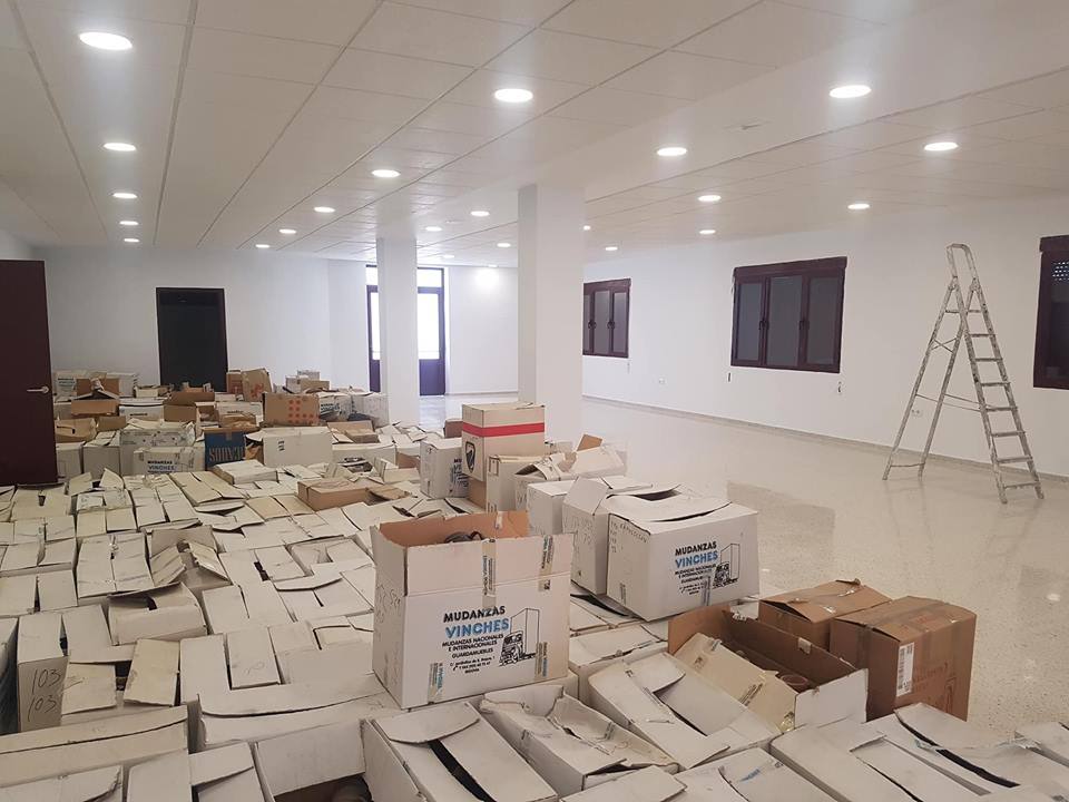 Las 1.200 piezas de alfarería ya se encuentran en el futuro Museo de la Cerámica para su montaje