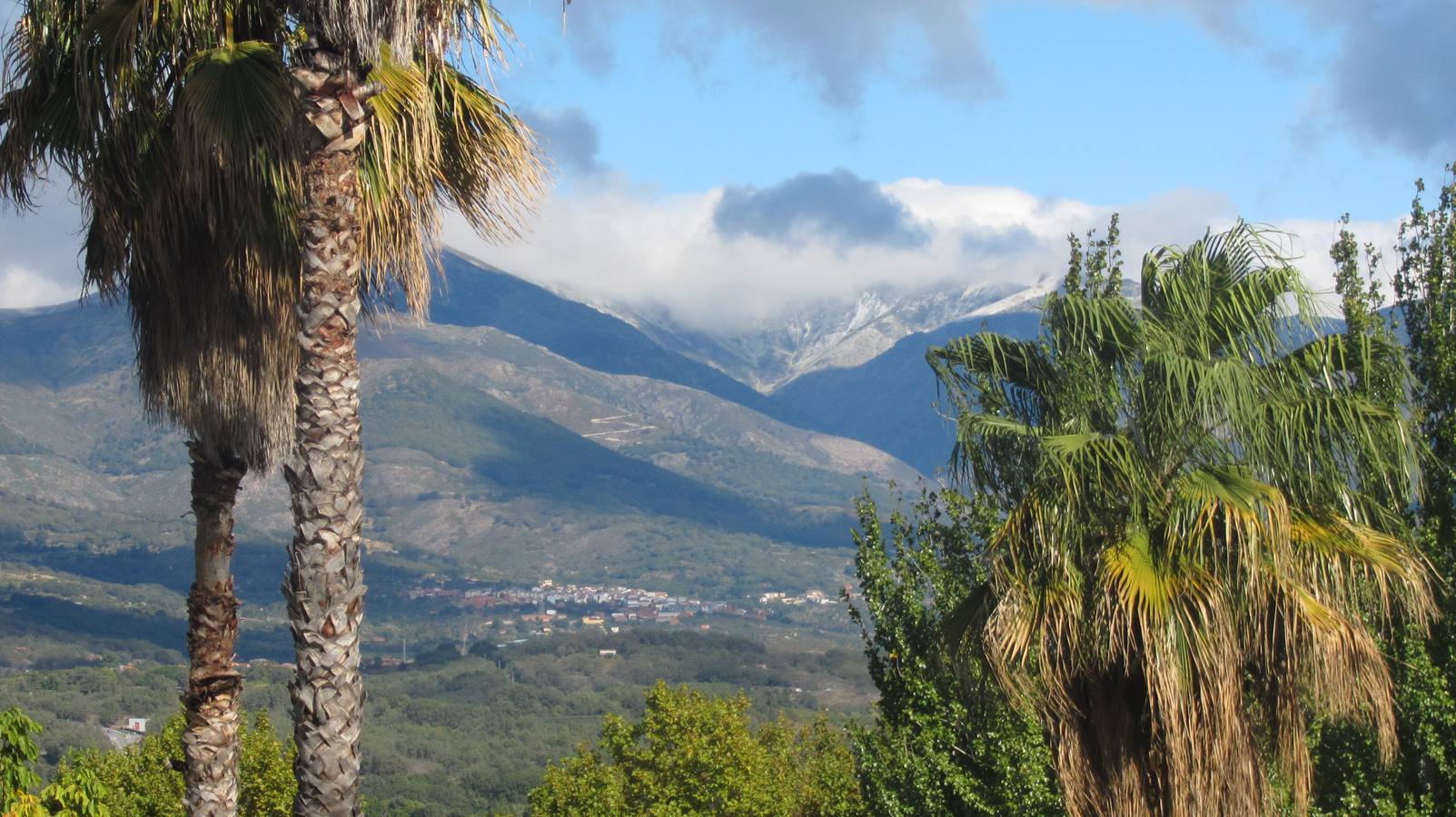 Primera nevada otoñal en Gredos