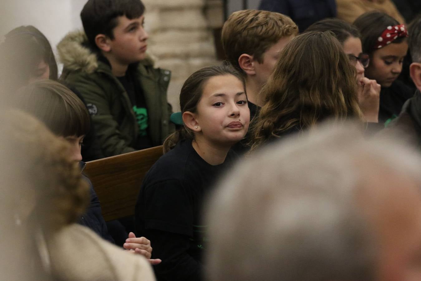 El templo patronal de San Bartolomé fue escenario, ayer, de una nueva edición del 'Concierto Sacro' que ofreció la Coral de la Escuela Municipal de Música y el Coro infantil de la misma, organizado por el Ayuntamiento del municipio con la colaboración de la Parroquia de esta ciudad.