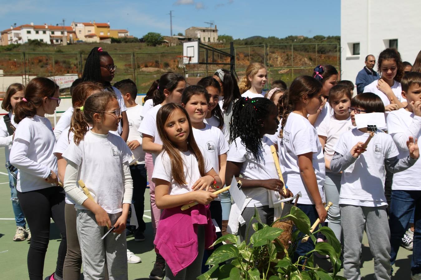 El Colegio 'Sotomayor y Terrazas' ha celebrado, esta mañana, su III Certamen escolar de bandas, organizado por el área de Música de este centro educativo, bajo la dirección de la maestra Loli Guzmán. A las puertas de la Semana Santa de Jerez, la actividad ha tenido como objetivo acercar la música a los niños y trabajar con ellos los sones que acompañan esta celebración. Esta edición ha contado, también, con la participación de alumnos del Colegio de Educación Especial 'Nuestra Señora de Aguasantas', la Agrupación Musical 'Nuestro Padre Jesús Nazareno', la Banda de CC. y TT. de 'Nuestra Señora del Rosario' y la Agrupación Musical 'Maestro Sousa'. Además, como novedad, se ha realizado un desfile previo por las calles del popular 'Barrio Alto'.