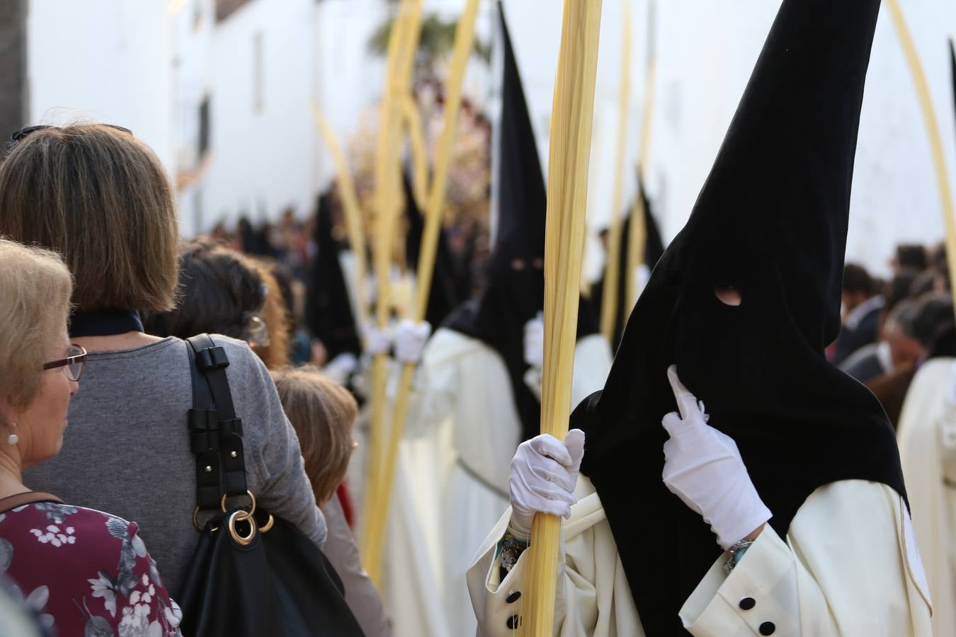 Jerez de los Caballeros vivió, ayer, sus primeros pálpitos de alegría y emoción al paso de 'La Borriquita' y 'Nuestra Señora del Rosario'. La Cofradía de 'Santo Domingo de Guzmán y Nuestra Señora del Rosario' fue la encargada de abrir los desfiles procesionales de la Semana de Pasión jerezana, convirtiéndose, así, en la primera cofradía en aunar fervor y devoción por las calles del municipio.