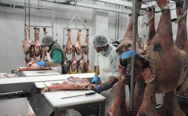 El matadero de Señorío de Montanera, en Salvaleón, es una de las impulsoras del proyecto segedano.