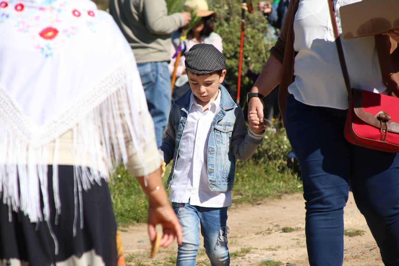Romeros, carrozas y caballistas han acompañado, esta mañana, en procesión, al Simpecado de Nuestra Señora de Aguasantas, Patrona de Jerez de los Caballeros, hasta la ermita consagrada a su nombre. Durante el camino, no han faltado las perrunillas, la copa de anís, el acompañamiento musical del tamborilero de la Hermandad de La Algaba, Ramón Barragán, y los cánticos y bailes de algunos romeros. Un día de júbilo, convivencia y devoción a Nuestra Señora de Aguasantas que culminará, esta tarde, a las 20 horas, con el rezo del Santo Rosario en la citada ermita y el canto de la Salve a la Virgen.