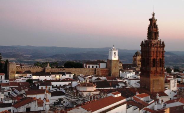 Vista de Jerez de los Caballeros.