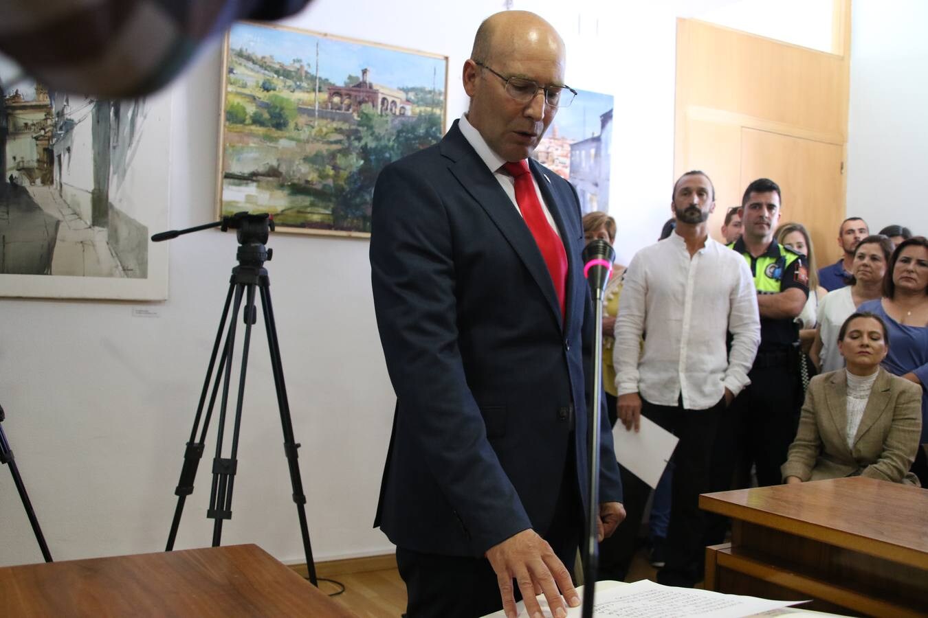 Fotos: Constitución del nuevo Ayuntamiento en Jerez de los Caballeros